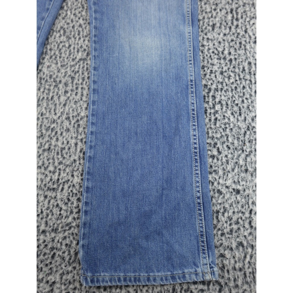 Wrangler Retro‎ Relaxed Boot Mens 33x34 Blue Medium Wash Denim Jeans 88MWZMS - Picture 4 of 14